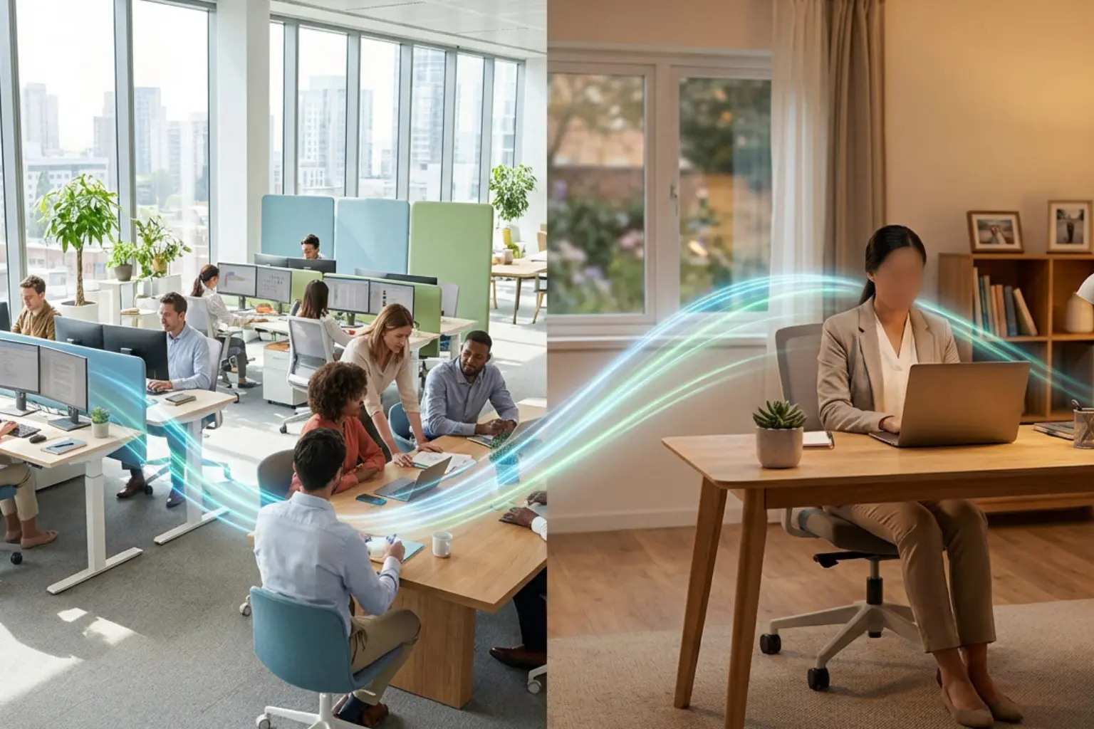 Travail hybride : définition claire et modes d’organisation