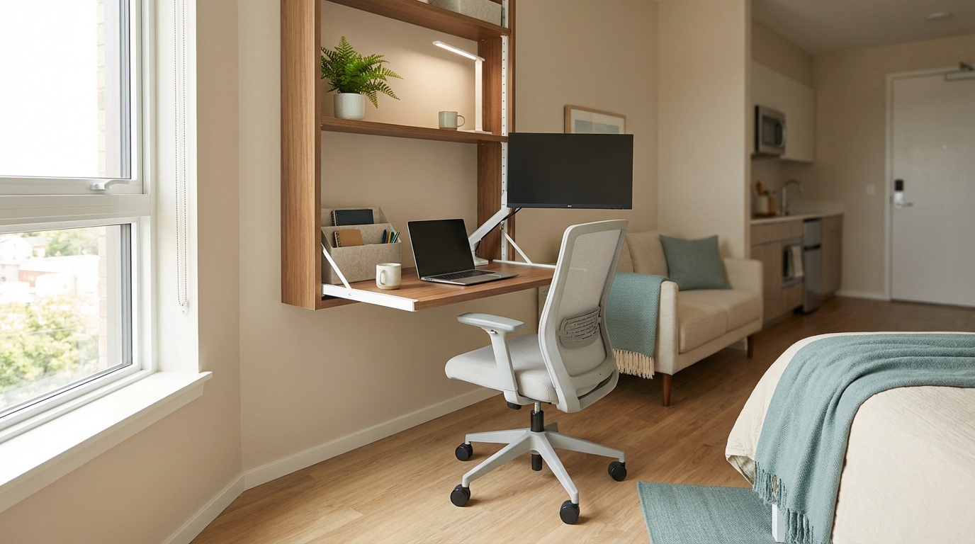 Télétravail studio : aménager un espace de travail efficace