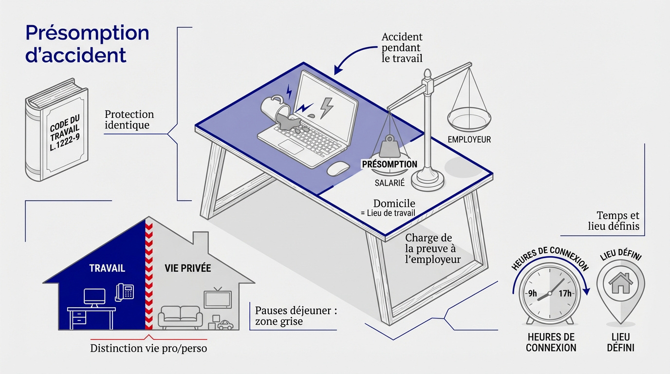 Femme d'origine ethnique diverse travaillant sereinement en t&eacute;l&eacute;travail dans son salon