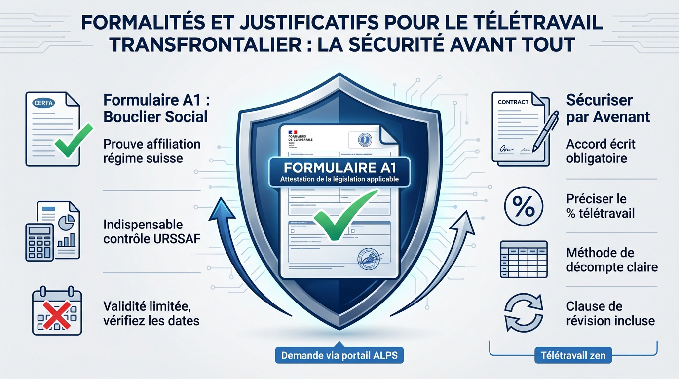 Femme d'origine ethnique diverse travaillant sereinement en télétravail avec ses documents administratifs