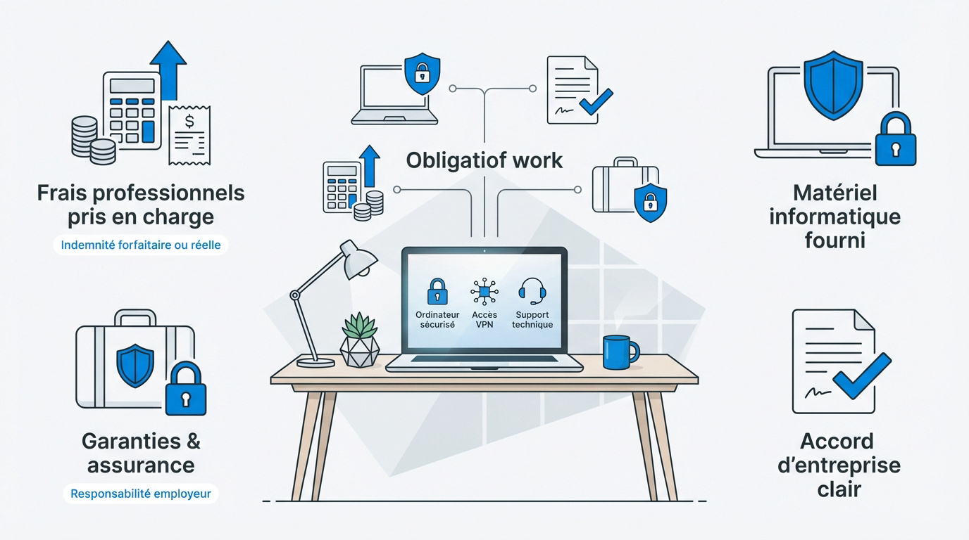 Femme d'origine ethnique diverse travaillant sereinement avec son équipement informatique en télétravail