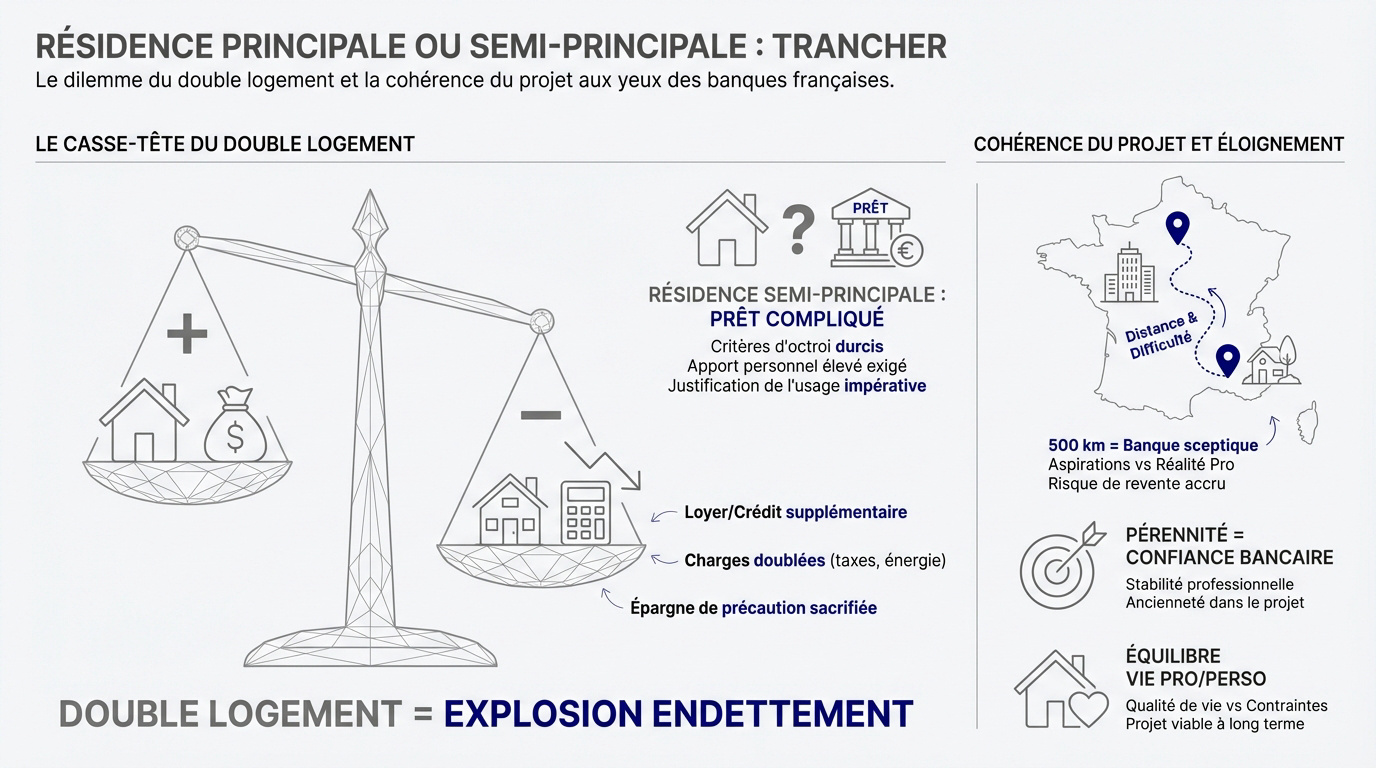 Femme d'origine ethnique diverse travaillant en télétravail dans une maison lumineuse