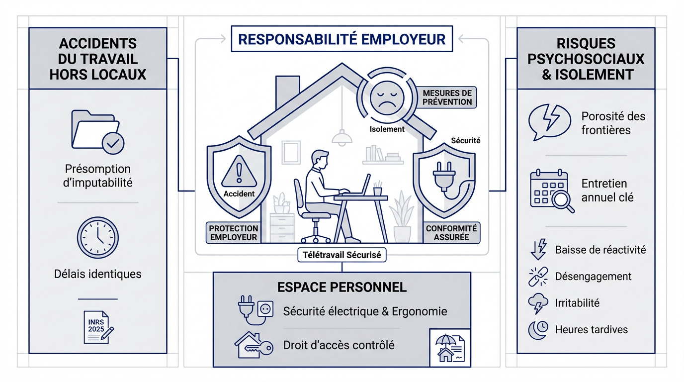 Femme d'origine ethnique diverse travaillant sereinement en t&eacute;l&eacute;travail