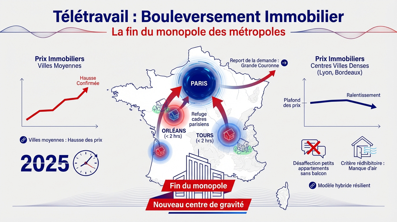 Femme d'origine ethnique diverse travaillant sereinement en télétravail dans un salon spacieux et lumineux